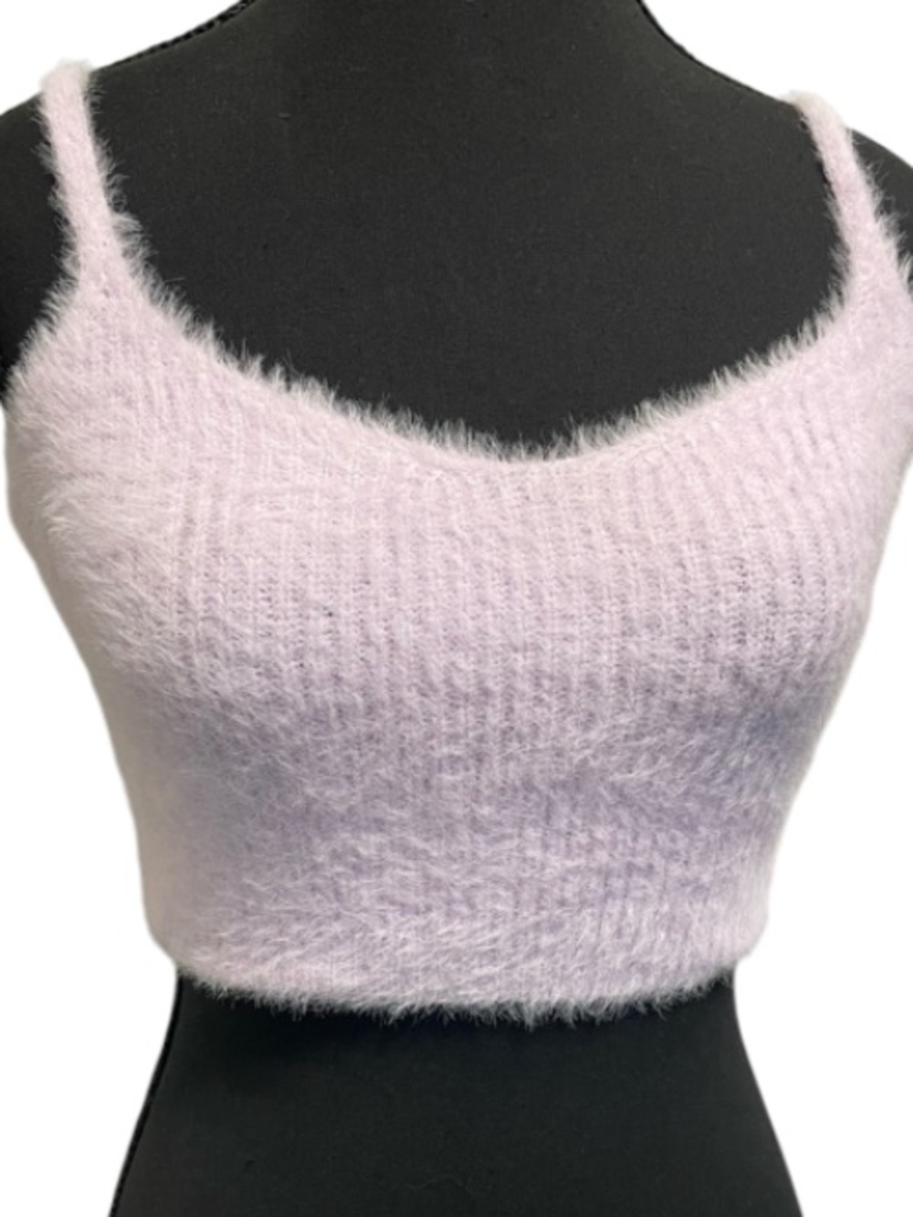Wild Fable Lavender Fuzzy Crop Top 💜